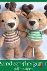 Es un Mundo Amigurumi - Sandra Droppelmann - Reindeer Amigurumi - Spanish