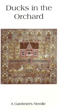 A Gardners Needle - Ducks in the Orchard by Susan Robedee