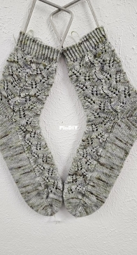 Fern Lace Socks by Rebecca White - Free