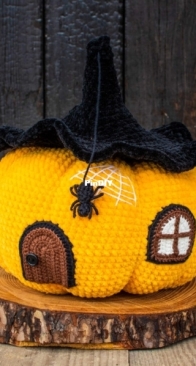 Craftly pattern _ pumpkin house _ English