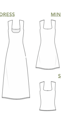 Friday Pattern Company Collins Dress and Top