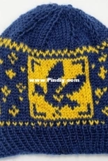 Ravenclaw Knit Hat (Harry Potter) by Holly G Hats-Free