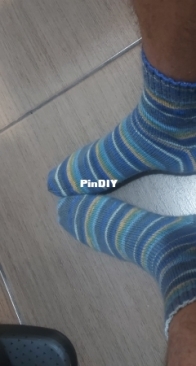 My first knitted socks