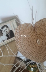 Crochet heart for Mother Day