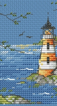 Sv_stitch - Turn on the light (lighthouse) by Svetlana Nemiritskaya / svetlaja_maj