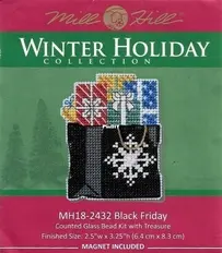 Mill Hill - Winter Holiday Collection MH18-2432 Black Friday XSD