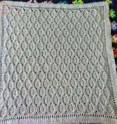 SassySSS- Wheat Stitch Baby Blanket- Free