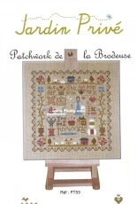 Jardin Privé FT53 Patchwork de la Brodeuse PCS + XSD
