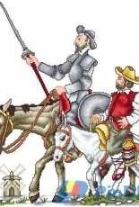 Artime cuadros 32. Don Quijote
