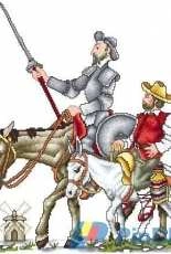 Artime cuadros 32. Don Quijote