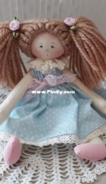 Atelier Coração de Pano  - Boneca Nandinha - Portuguese