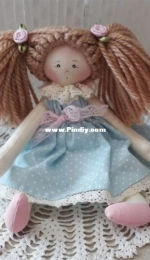 Atelier Coração de Pano  - Boneca Nandinha - Portuguese