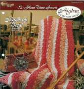 The Needlecraft Shop 942140 12-Hour Time Savers Bands of Coral Afghan by Daisy Watson