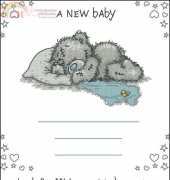 Anchor Me To You Tatty Teddy TT100 A New Baby Girl and boy