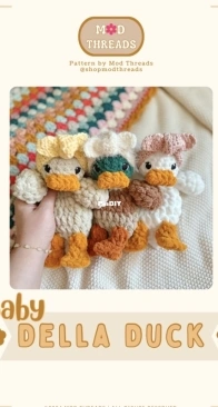 Shop Mod Threads - Kylee Warner - Baby Della Duck