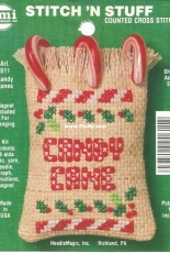 Needle Magic Inc. NMI Stitch N Stuff 611 - Candy Canes