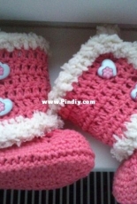 Furry boots