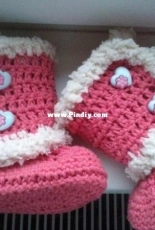 Furry boots