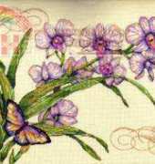 Dimensions 35237 Orchids & Hummingbird XSD