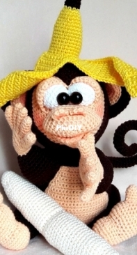 Wunderlichs Kreativchaos - Janine Wunderlich - Pina the Little Monkey - Pina het kleine aapje - Dutch