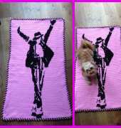 my work, michael jackson blanket