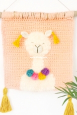 Manuska Crochet - Orsi - Alpaca Wall Hanging