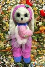 Handmade with Love - Alla Mokan  - Long ears bunny - Russian - Free