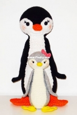 Crea Saartje -Sabine van Dam -  Penguin Pebbles - Dutch