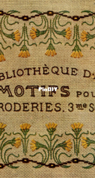 Biblioteque DMC Motifs pour Broderie 3me series