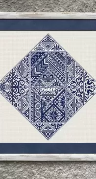 Happy Mood Point - SS039 - Sampler Diamond Shaped