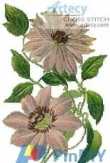 Artecy Cross Stitch - Clematis