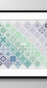 Quaker Tiles Gemstone Forest - Vivienne Powers