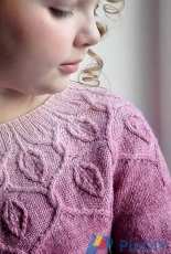 Dancing Leaves Sweater by Pelykh Natalie-Russian
