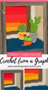 Winding Road Crochet - Lindsey Dale - Crochet Background - Crochet Painting Part 1 - Free