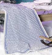 Comfy Lap Afghan by Katharine Hunt