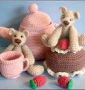 Tilda and Filur - Susanne Fagelberg - Teapot Bears