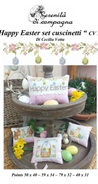 Serenità di Campagna CV255 Happy Easter set Cuscinetti PCS + XSD