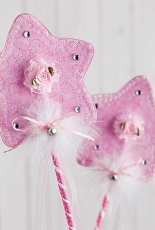 Sweet Chic - Fairy Princess Wall Hanging, Pillow &  Wand