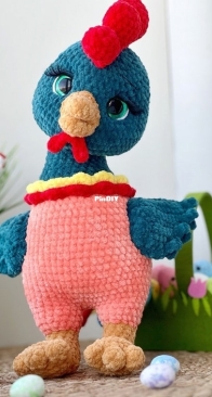 Katy Mimi Toys / grebneva Toys _ Crochet Pattern Cockerel _ English