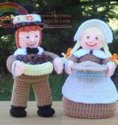 Crafts for Angels Designs - Barbara Maroney - Little Pilgrim Pair