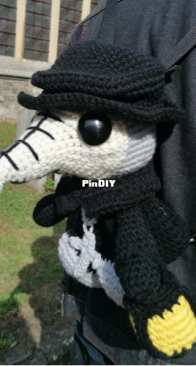 Beautiful Arts and Crafts - Bea McDonald - Plague Doctor Backpack