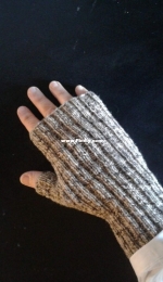 Vento del nord Mitts by Francesca Caricato-Free