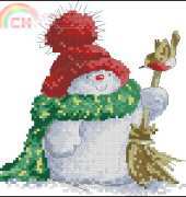 Heritage Margaret Sherry MMSA726 Snowman