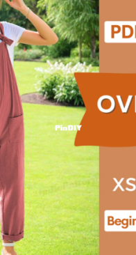 IndiePattern - Marina - Overalls - Sizes XS-XXXL - AIPattern