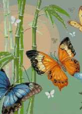 Riolis - 1336 - Butterflies in PCS / Anchor