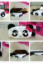 TDC Crafts - Crochet panda purse and panda wallet - Russian - Translated