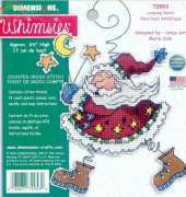 Dimensions Whimsies 72953 Leaping Santa XSD