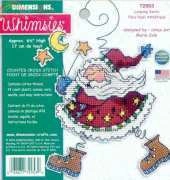Dimensions Whimsies 72953 Leaping Santa XSD
