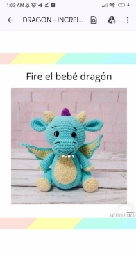 Increible Arcoiris - Lourdes Natalí - Fire the Baby Dragon - Fire el Bebé Dragón - Spanish - Free