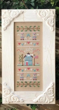 Country Cottage Needleworks CCN - Sampler of the Month - July PCS